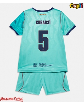 Barcelona Pau Cubarsi #5 Echipament de Fotbal Replică 2026-27 Copii Treilea (+ Șorturi)